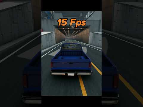 КАК ВЫГЛЯДЯТ РАЗНЫЕ ФПС в BeamNG Drive #youtube #рек #pc #fps #shorts #бименджи_драйв #lowendpc