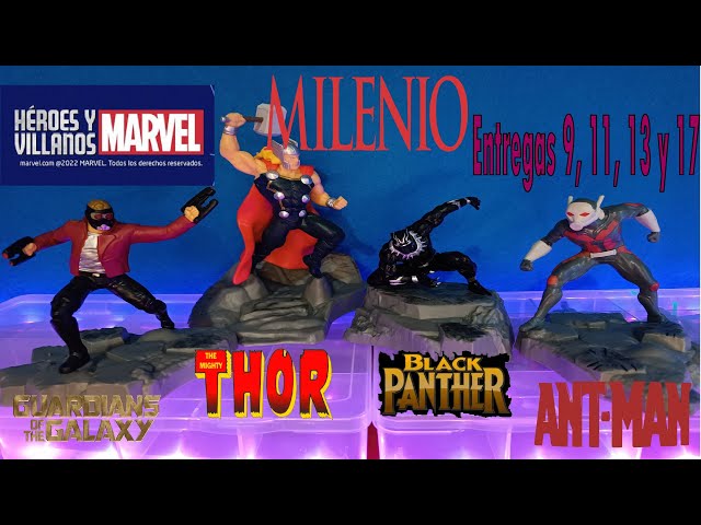 Vídeo relacionado con Marvel - Tabla periódica de héroes y Villanos Retro Camiseta