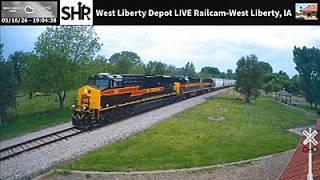 West Liberty Depot Live Railcam - West Liberty, IA #SteelHighway