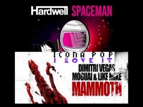 Hardwell vs DVLM & MOGUAI vs Icona Pop - I Love SpaceMammoth (Anthony Arcila Mash-Up)