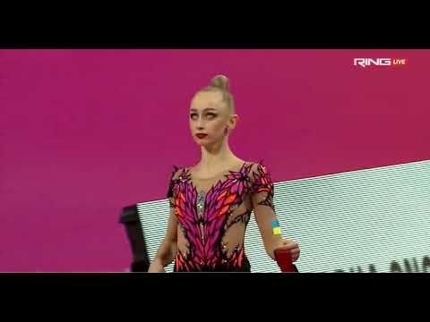 Viktoriia Onopriienko Ribbon AA 27,600 - World Cup Sofia 2022