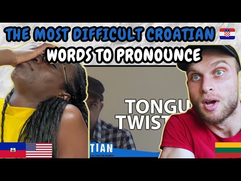 REACTION TO Easy Croatian Special 4 - The Most Difficult Words to Pronounce