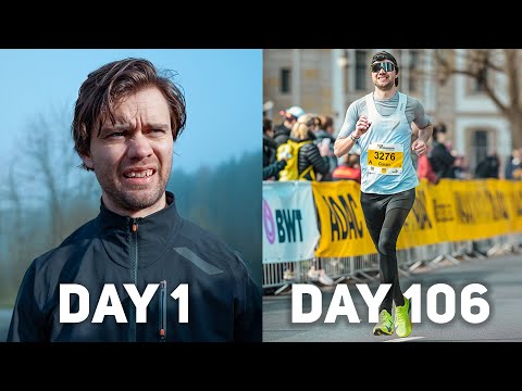 106 Days to a Sub 3h Marathon: Brutally Honest Training Vlog