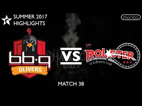 BBQ vs KT All Games Highlights LCK Summer 2017 bbq OLIVERS vs kt Rolster LoL eSports