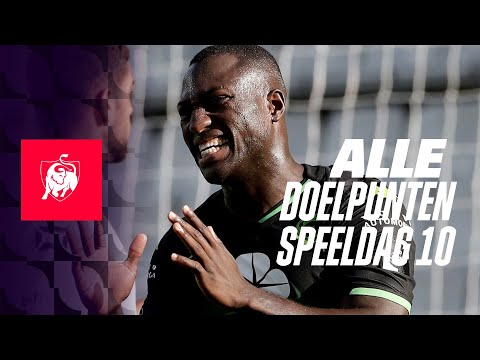 ALLE DOELPUNTEN SPEELDAG 10 👀⚽ Jupiler Pro League hoogtepunten 23/24