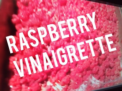 Raspberry Dijon Garlic Salad Dressing Vinaigrette Recipe Lemon Homemade