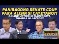 PANIBAGONG SENATE COUP PARA ALISIN SI CAYETANO ONLINE VOTING NI MARCOLETA TINABLA NI LACSON