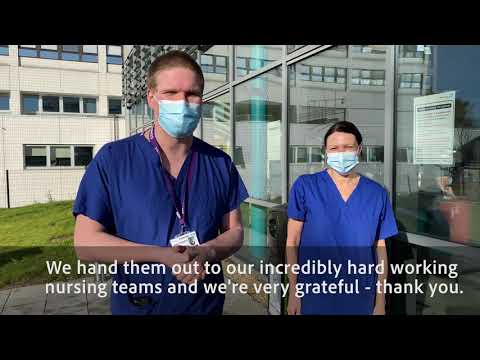 Giving Back - NHS Meals Crowdfunder, Oxford... because we want to say thanks!