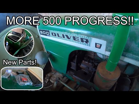 Weiterer 500-Fortschritt! Neue Teile für den Oliver 500