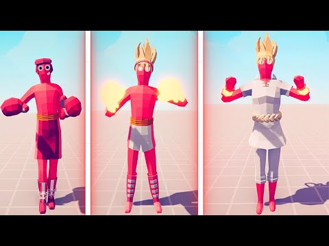 EVOLUTION OF BOXER - Totally Accurate Battle Simulator TABS