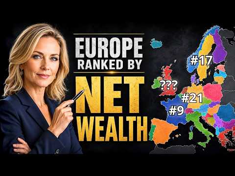 The REAL Wealth Map of Europe (They Lied to You)
