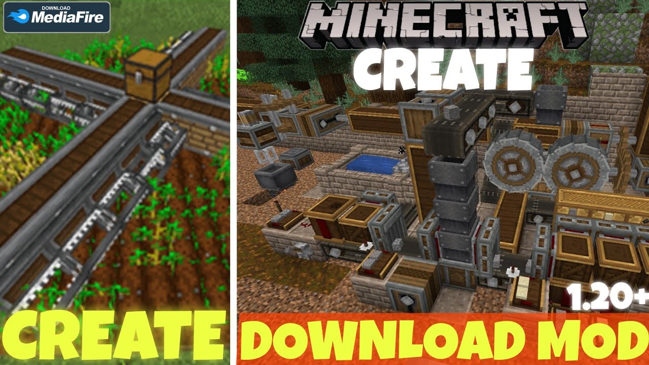 How To Download Create Mod Minecraft Pe 1.20+