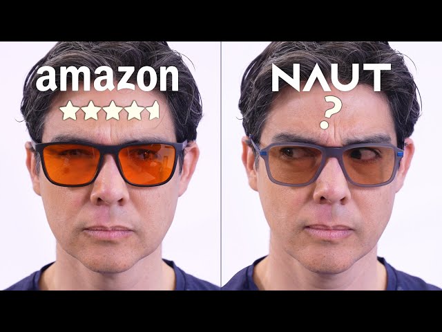 Vídeo relacionado con TASSFROO Gafas para videojuegos con filtro de luz azul para hombre y mujer, con filtro UV400, montura negra y lentes naranjas para pantallas de PC. Reducen la fatiga visual y mejoran el sueño