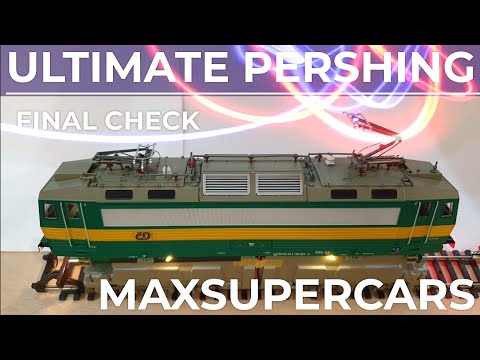 THE ULTIMATE A.C.M.E. PERSHING with sparking servo pantograph (ESU LokSound 5)