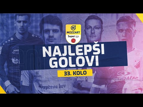 Mozzart Bet Super liga 2022/23 - 33.Kolo: Najlepši golovi kola