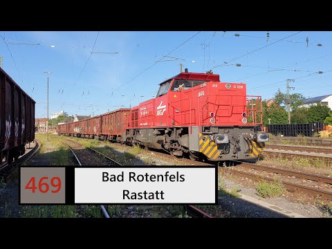 AVG  Führerstandsmitfahrt Bad Rotenfels - Rastatt