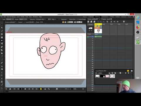 OpenToonz   how to be able to use the FILL tool on raster levels