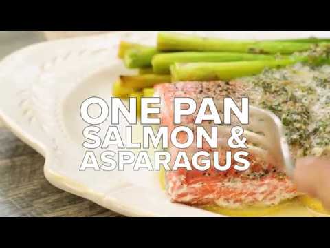 One-Pan Salmon & Asparagus