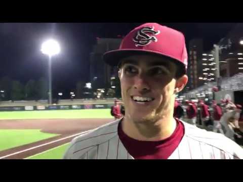 Justin Row after Friday's win over Vanderbilt