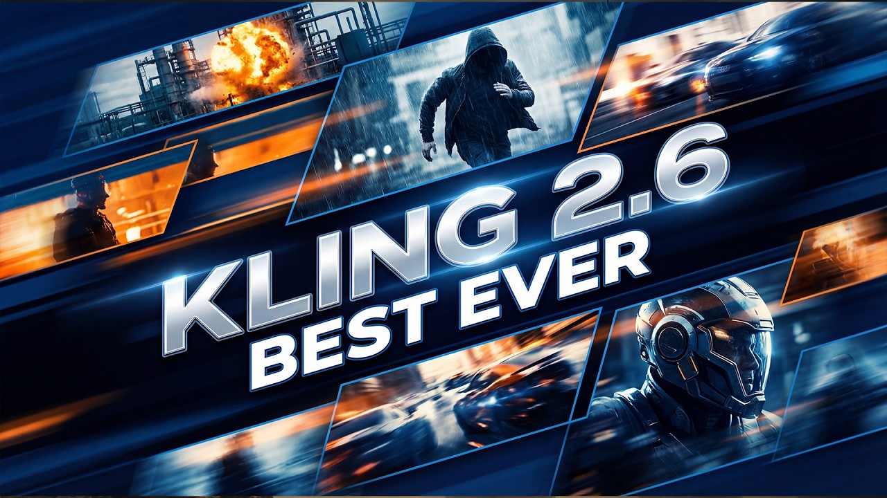 Kling 2.6 Is INSANE — Cinematic AI Video + Native Audio!