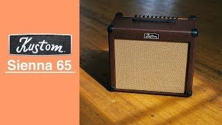 Video thumbnail for Kustom Sienna 65- Acoustic Amp Preview by KUSTOM AMPLIFICATION