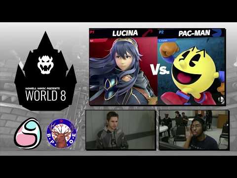 World 8 Top 24: AG | Dylster (Lucina) vs C. Kaleb (Pac-Man/Mii Gunner)