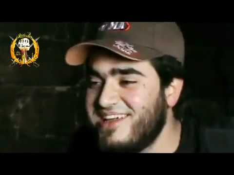 جلسة غنائي لعناصر كتيبة أتباع الرسول في حمص