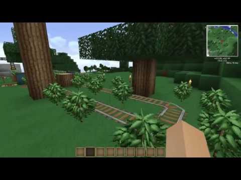 FTB Steve's carts tree farm, Infinite MJ energy with Steam Boiler