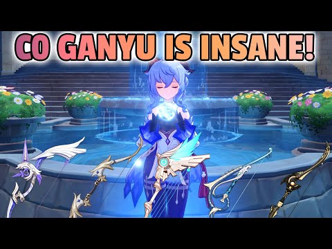 GANYU - C0 Showcase & Weapon Comparison | Genshin Impact