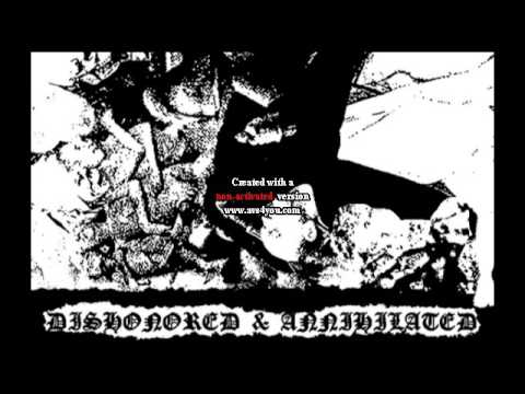 Ruach Raah + Entsetzlich - Dishonored & Annihilated (Split) 2015