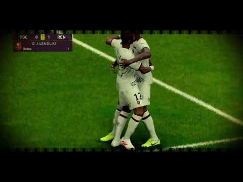 LEA SILIKI GOAL NICE VS RENNES -------------------------------------------------(EFOOTBALL GAMEPLAY)