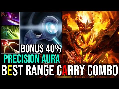 SF With Drow Precision Aura [Shadow Fiend] BEST RANGE CARRY COMBO 29Kills 7.19 | Dota 2 Highlights
