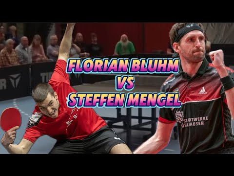 😮WHAT A CRAZY MATCH | TTBL Player Steffen Mengel VS Defender Florian Bluhm