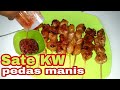 Cara Membuat Sate KW Dari Tepung