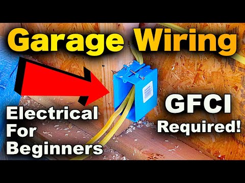 Garage Receptacle Wiring - How To Wire A Garage For Electricity