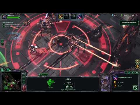 Nexus Coop Mengsk Commander V2 Gameplay