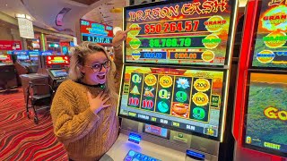 Another AMAZING Dragon Cash Win For My Wife!