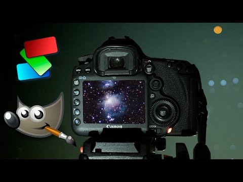 Orion Nebula WITHOUT a Star Tracker, Part 2a - DSS and GIMP
