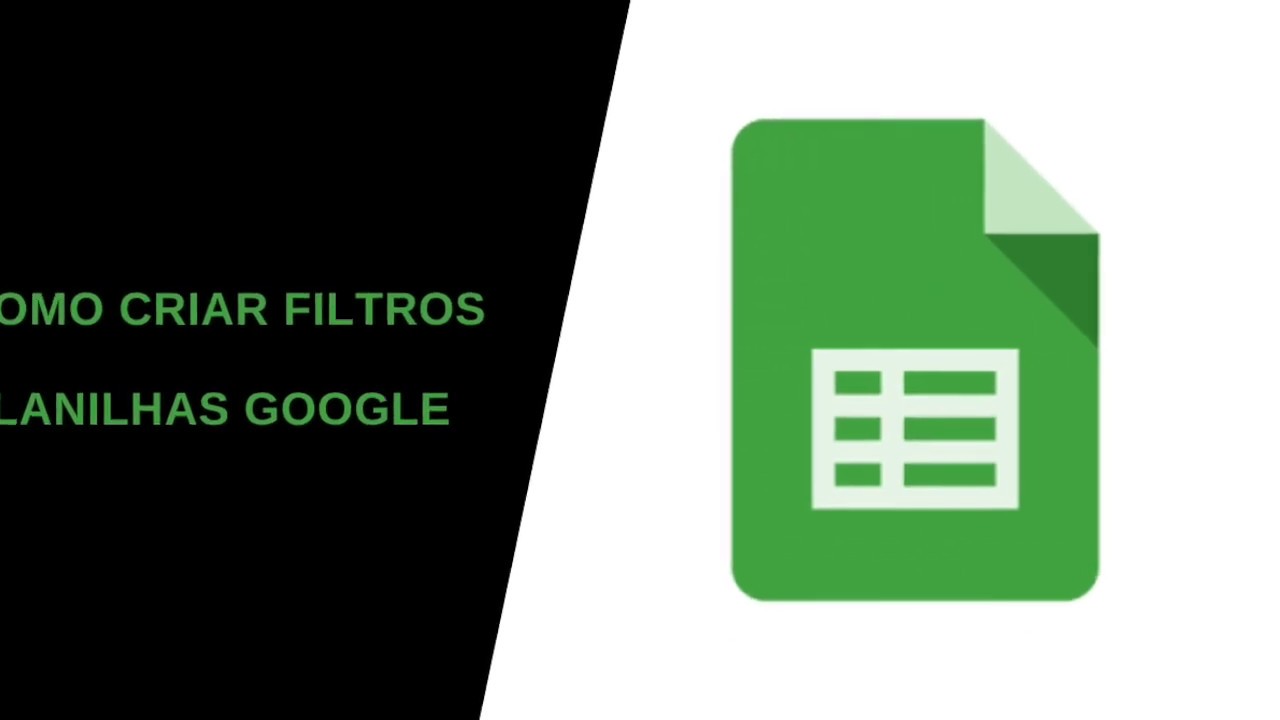 Como criar filtros no Planilhas Google