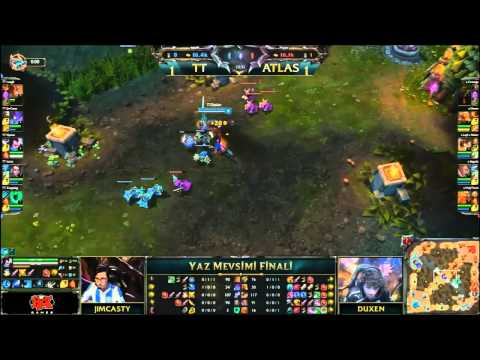 TCL Summer 2014 Playoff: Team Turquality vs ATLAS eSports Team G3 (07.06.2014)