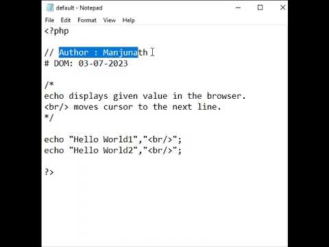 How to Break Line in PHP PHP shorts 02 