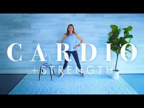 Low Impact Cardio & Strength Workout for Seniors // Osteoporosis Friendly thumbnail