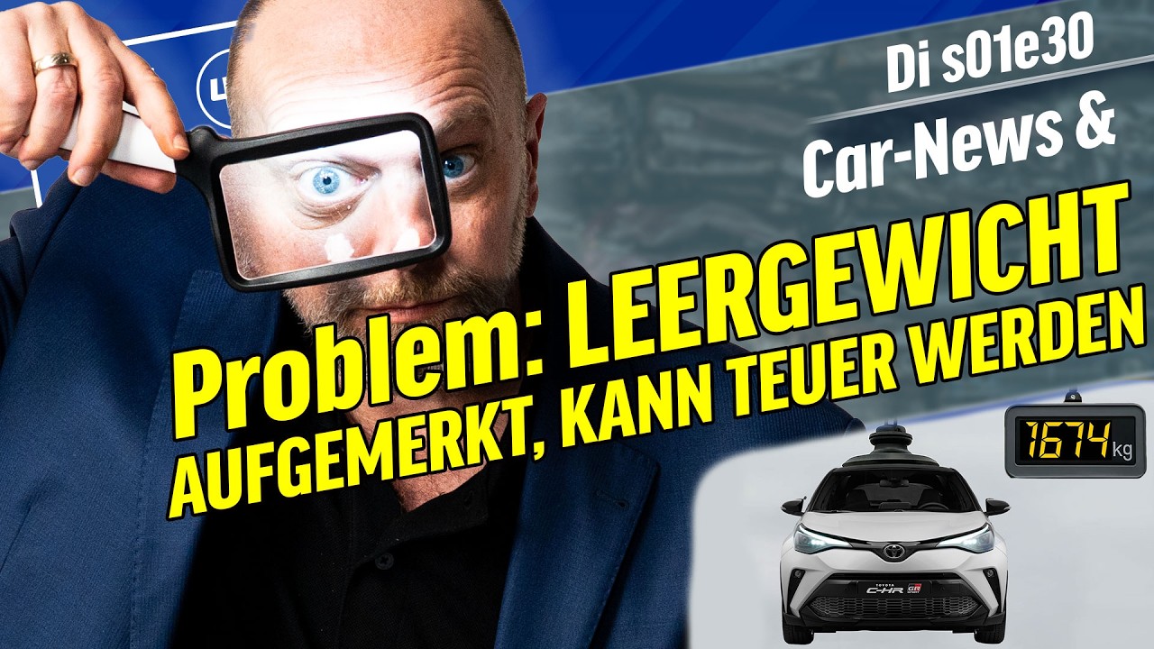Problemfall Leergewicht! Wenn die Zuladung schrumpft | Car-News | Ausfahrt.tv Show s01e30