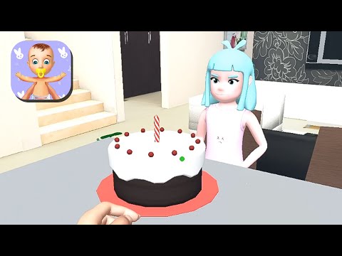 Virtual Mother Simulator 3D: Real Baby Simulator Games -  Gameplay Walkthrough #3