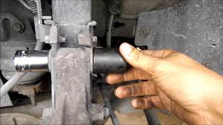How to:Oldsmobile aurora front strut install