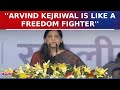 Delhi CM Wife Sunita Kejriwal Addresses Rally Calls CM Kejriwal A Freedom Fighter Latest News