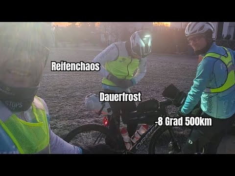 FROST / SCHNEE / 500 km / 26 Std. Utracycling am Limit