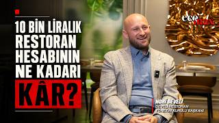 Restoranlar Yüzde 40–50 Kâr mı Ediyor? | Develi Restoran Yönetim Kurulu Başkanı 