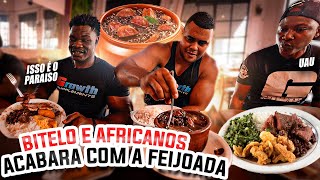 BITELO LEVA OS AFRICANOS PARA DETONAR FEIJOADA BRASILEIRA