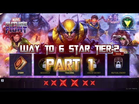 X-Men Epic Quest Wolverine Way To 6 Star Tier 2 Part 1 - Marvel Future Fight